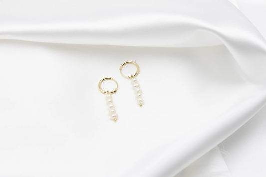 Daisy Freshwater Pearl Earrings