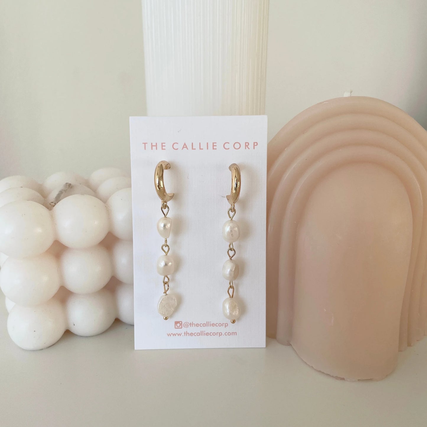 Elena Freshwater Pearl Earrings