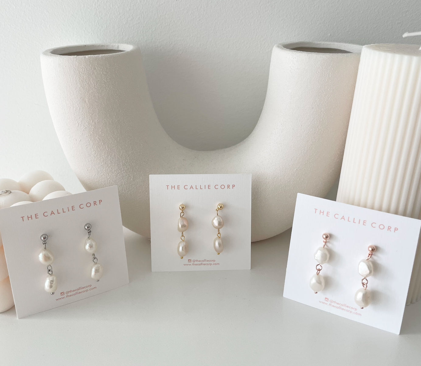 Rebecca Freshwater Pearl Earrings