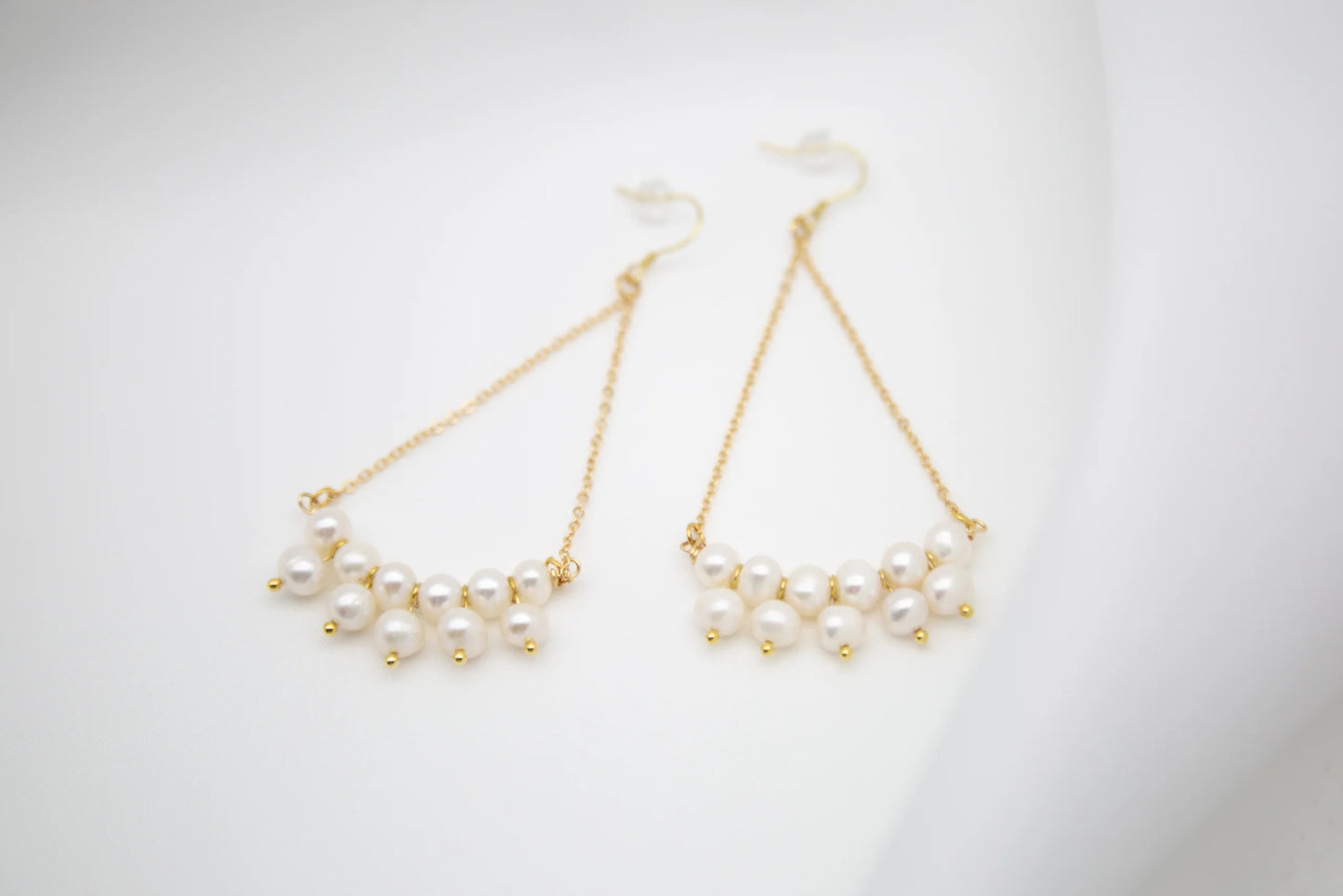 Angie Pearl Cascade Earrings
