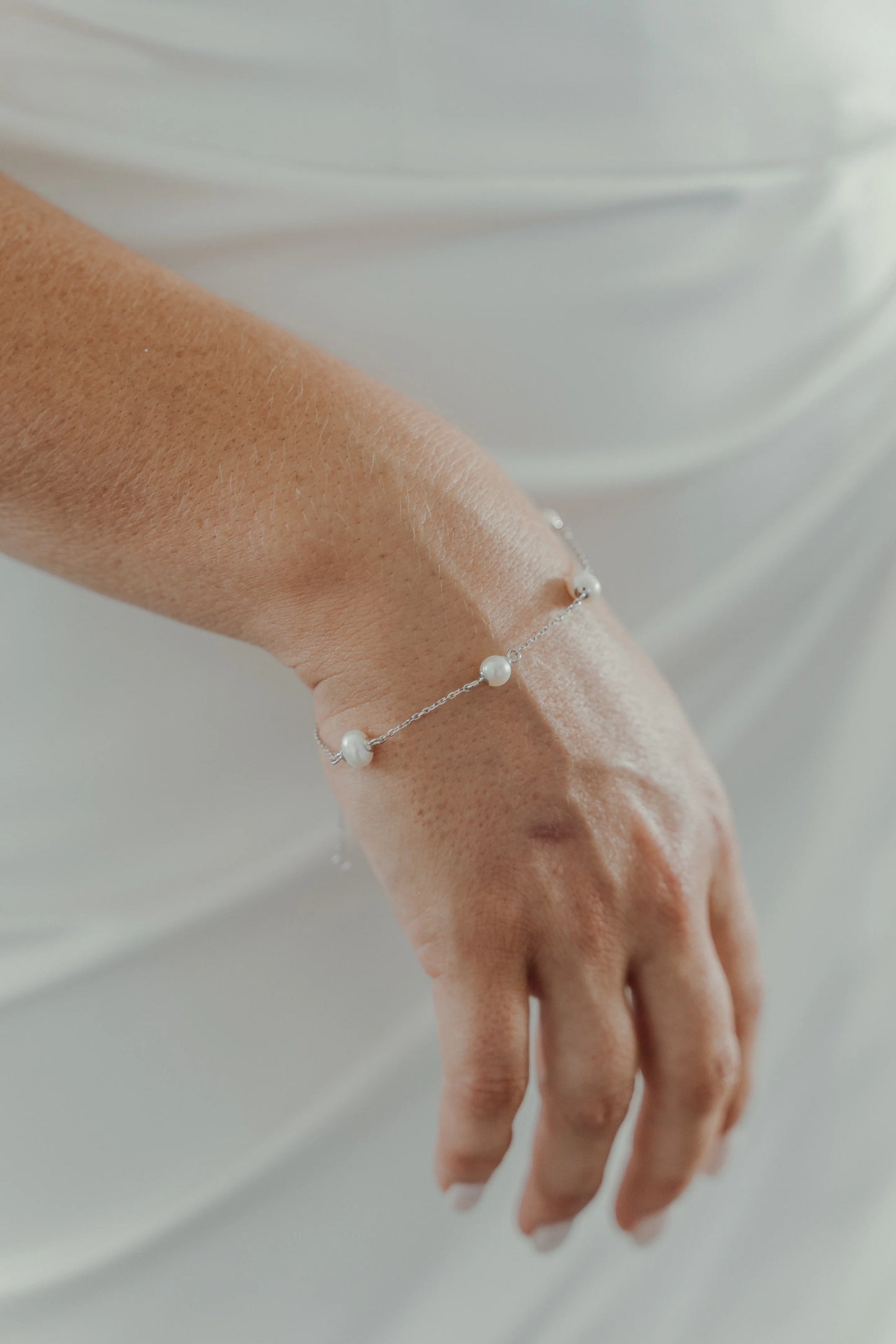 Stevie Freshwater Pearl Bracelet