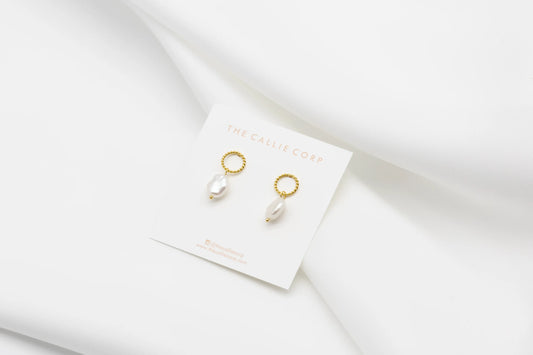 Elly Freshwater Pearl Earrings