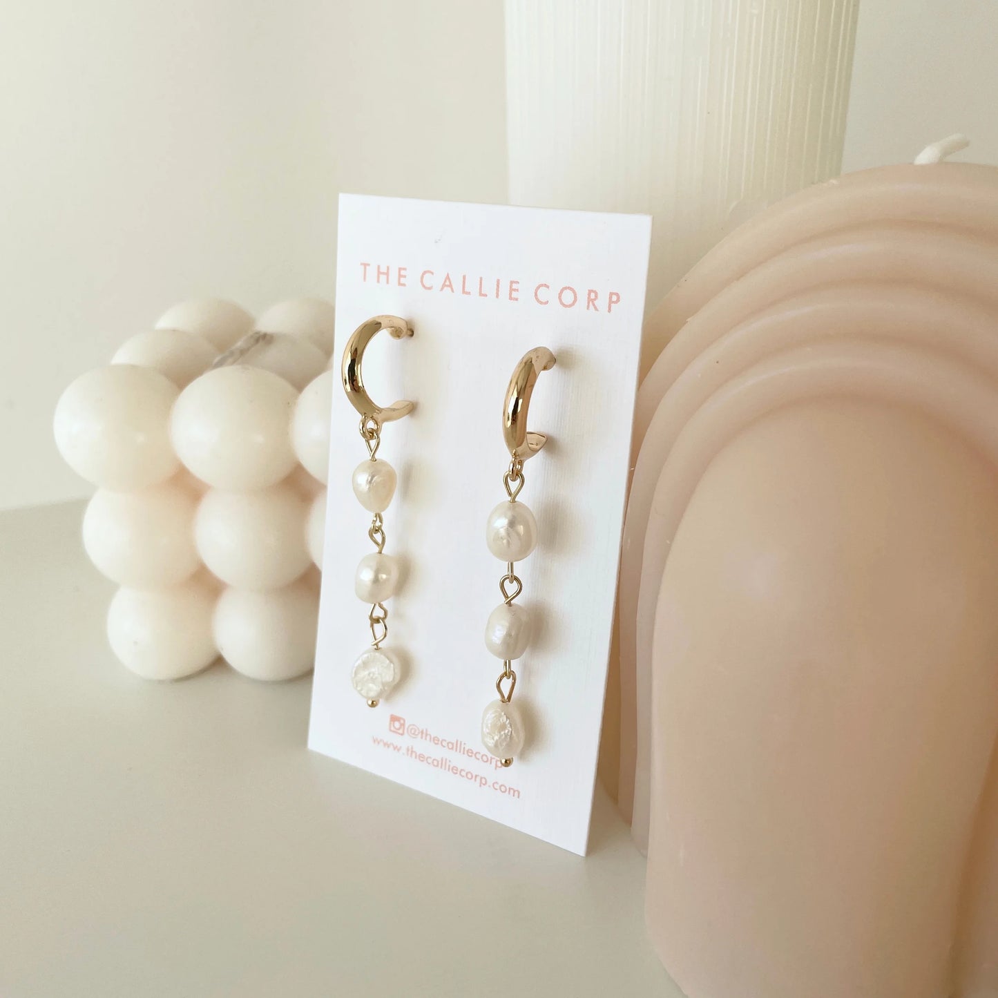 Elena Freshwater Pearl Earrings