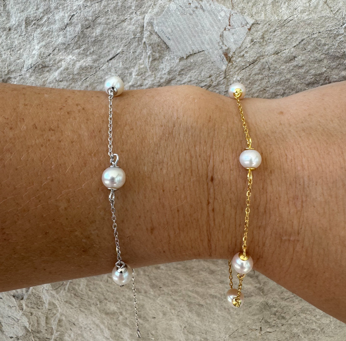 Stevie Freshwater Pearl Bracelet