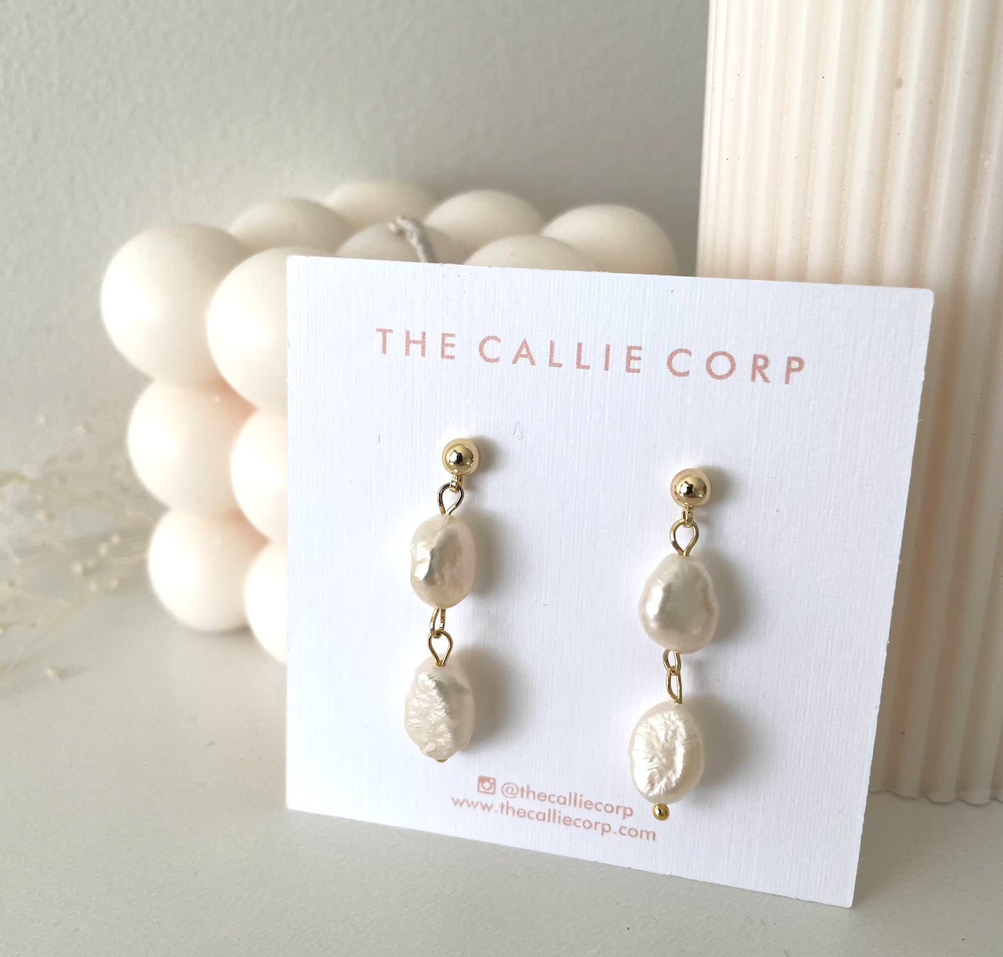 Rebecca Freshwater Pearl Earrings