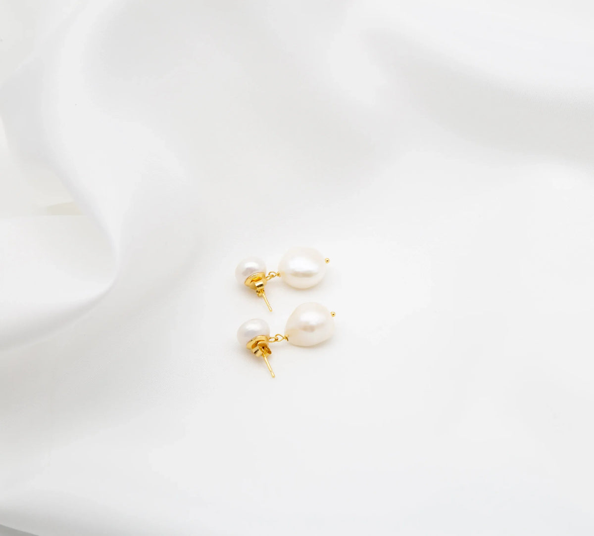Adeline Freshwater Pearl Bridal Earrings | Vintage Bridal Elegance | Callie Corp