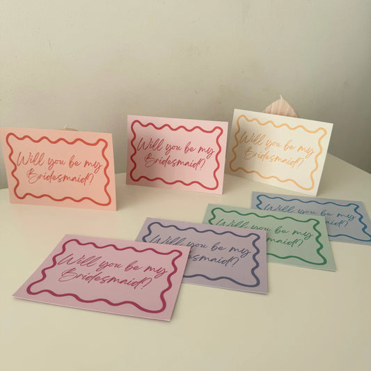 Card: Will You Be My Bridesmaid?