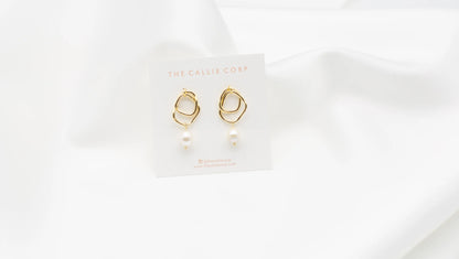 Emily Freshwater Pearl Earrings