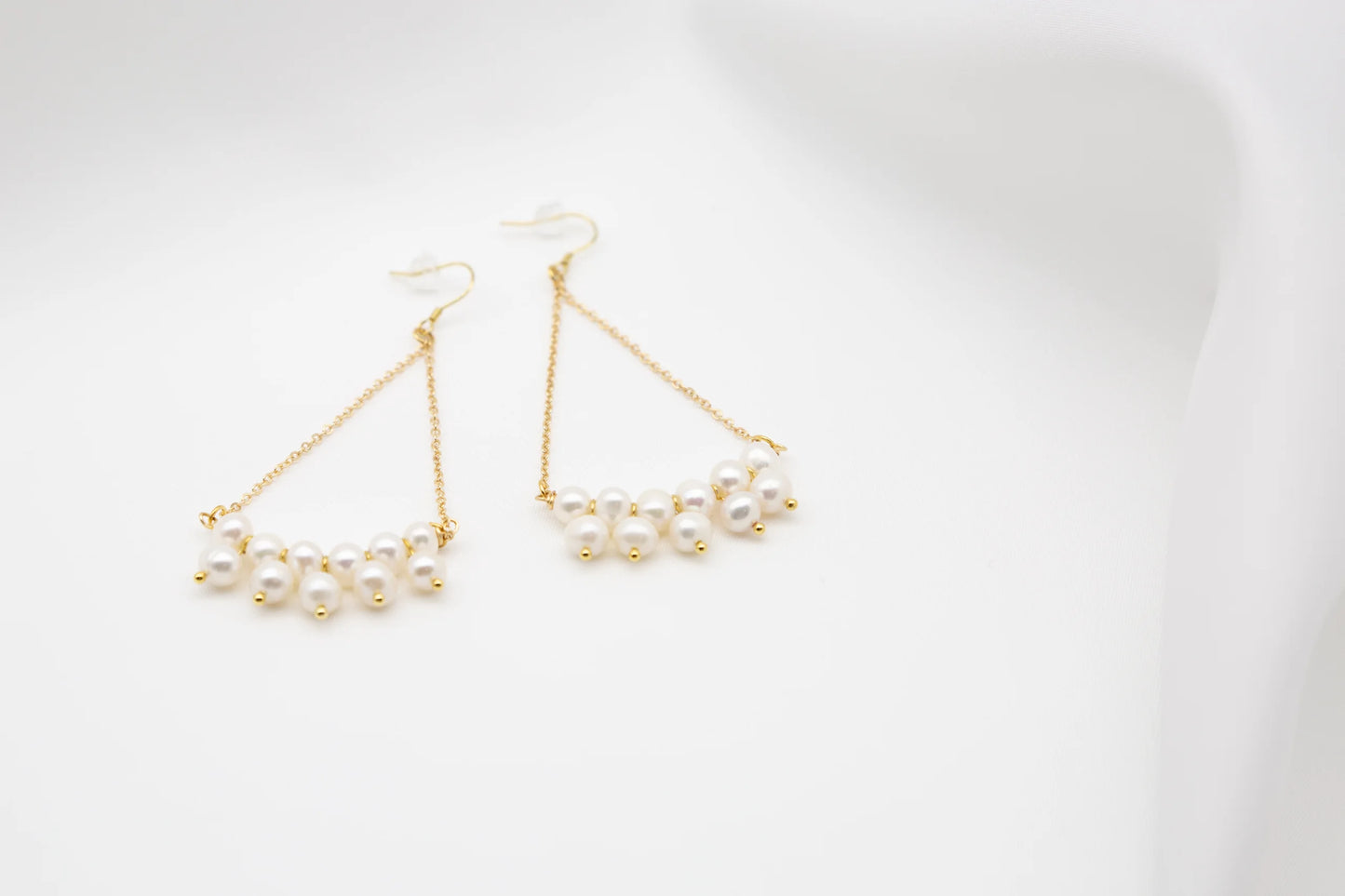 Angie Pearl Cascade Earrings