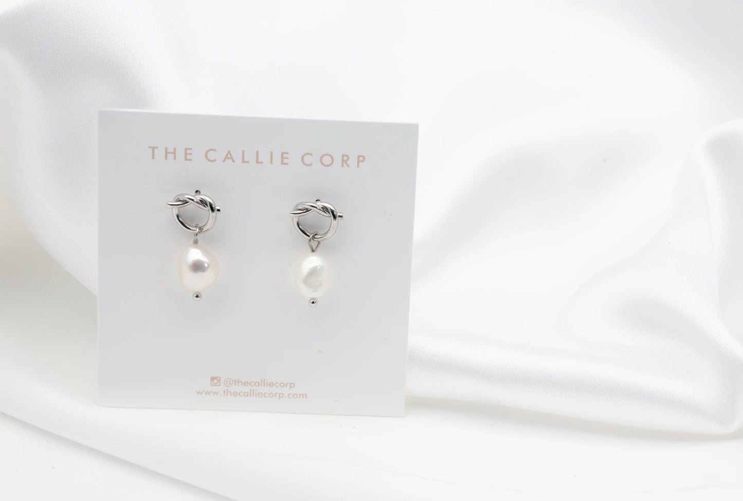 Bowie Freshwater Pearl Earrings