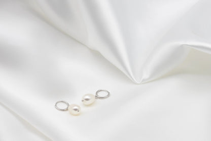 Baroque Freshwater Pearl Hoops