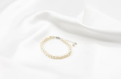 Flower Girl Freshwater Pearl Bracelets