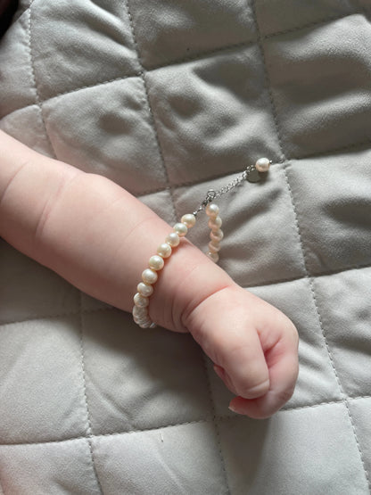 Flower Girl Freshwater Pearl Bracelets