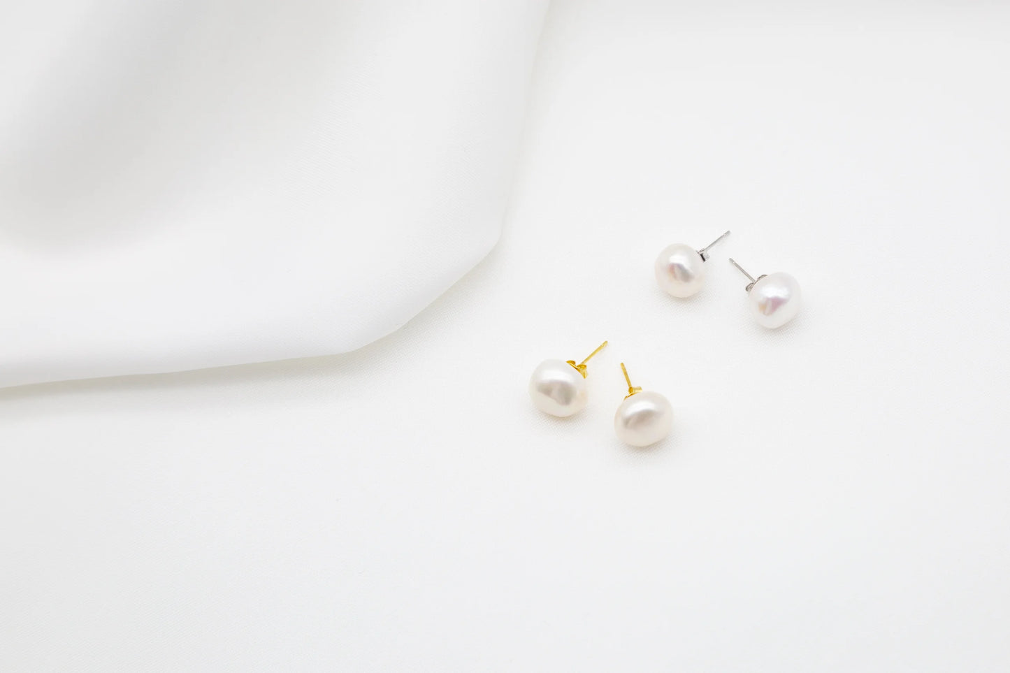 Baroque Freshwater Pearl Studs