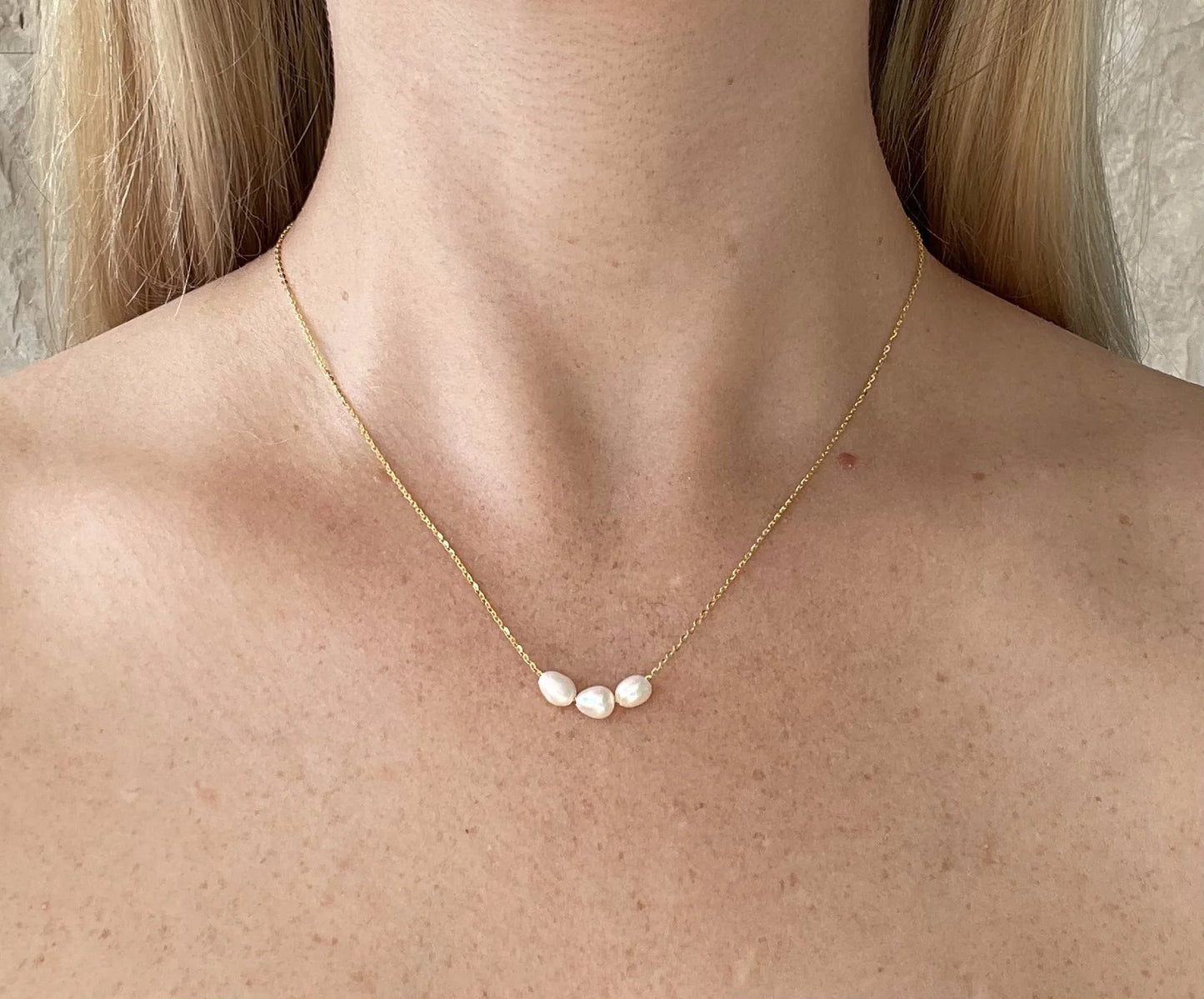 SJ Freshwater Pearl Necklace