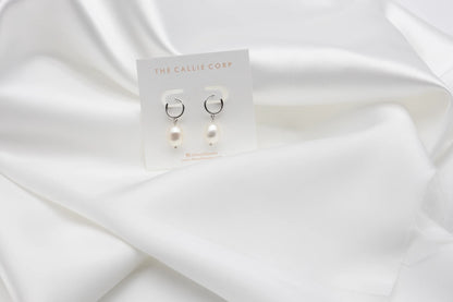Baroque Freshwater Pearl Hoops
