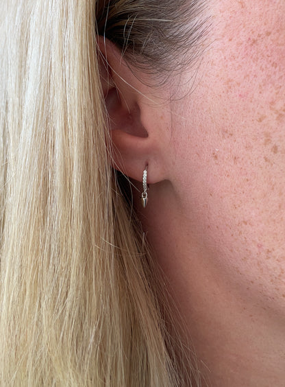 Selena Huggie Earrings