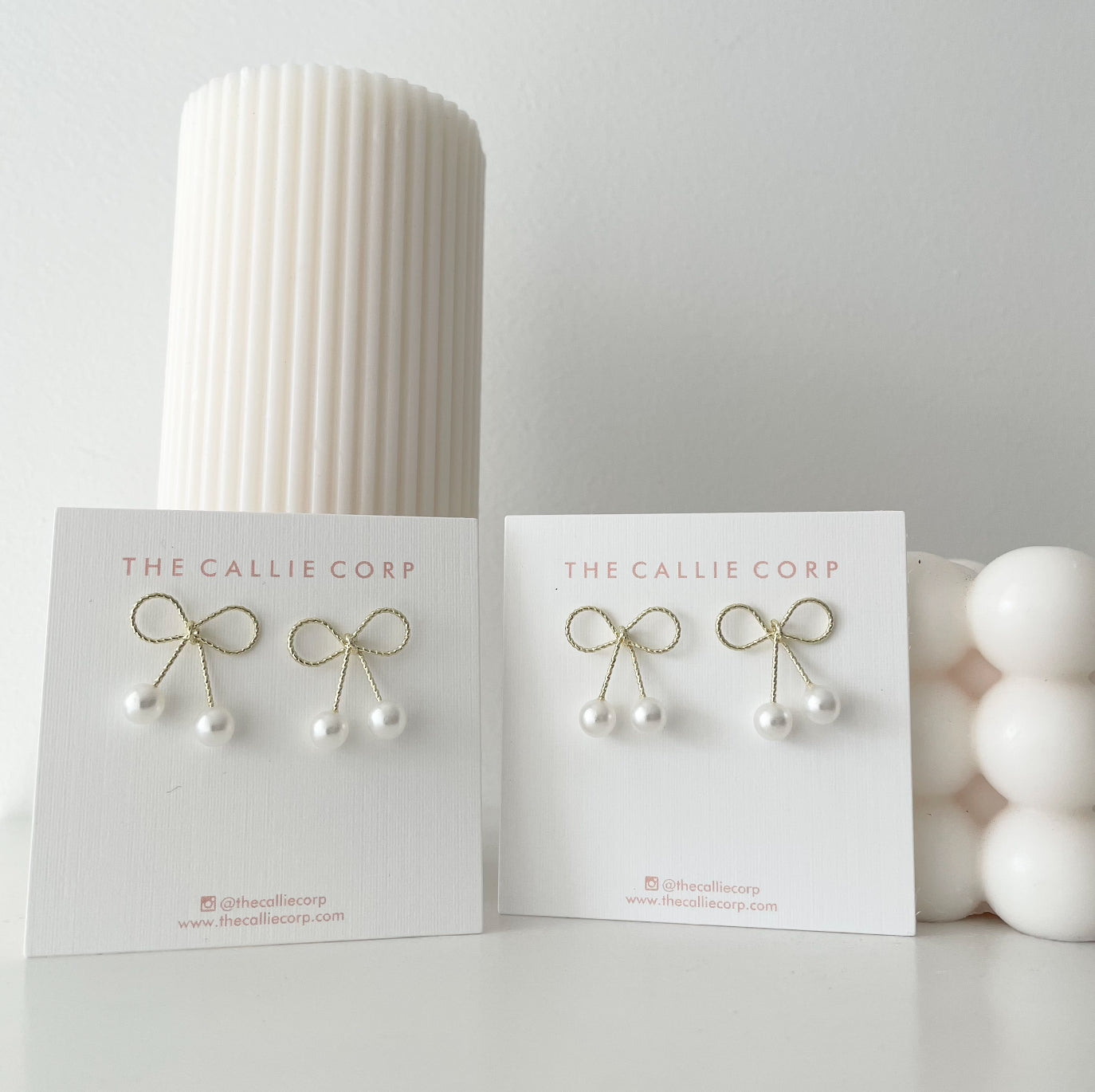Bow Tie Earrings