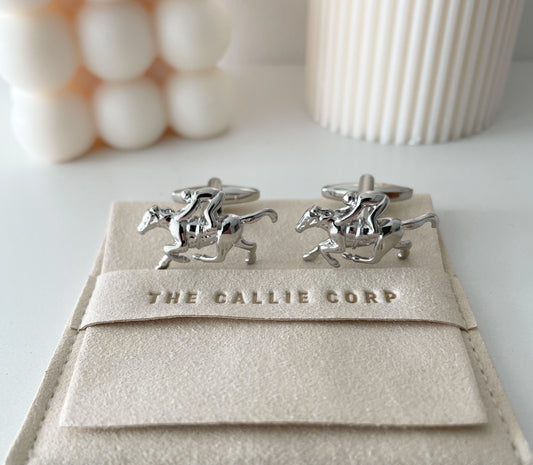 Horse 'Getafix' Racing Cuffs