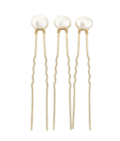 Freshwater Pearl Hair Pins